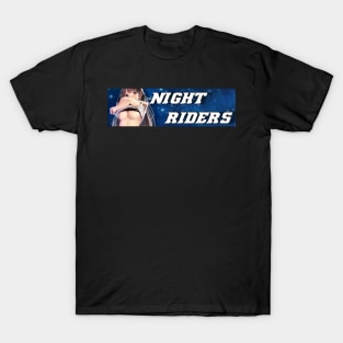 car slap stickers NIGHT RIDERS GIRL T-Shirt